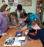 Познавательно - игровая программа " Гори, гори, моя звезда"