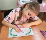 Изготовление плаката "Нет фашизму, расизму и антисемитизму"