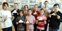 Патриотическая акция " Письмо солдату", посвящённая Дню защитника Отечества. - Дворец культуры