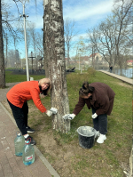 🍂Работники ДК «Неман» приняли активное участие во Всероссийском субботнике🍂